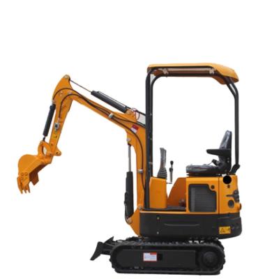 China Construction Material Shops Chinese Mini Excavator 1100 Kg Digger For Construction Crawler Digger for sale