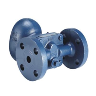 China Ductile Cast Steel Type Air Trap Water Maker Float Steam Trap for sale