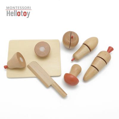 China Toy Fruits Educational Kids Kitchen Toys Educational Wooden Montessori for sale