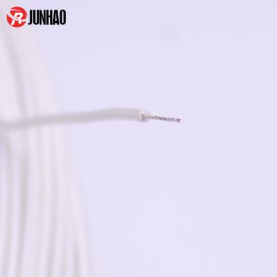 China Applications 3122 Fiberglass 24AWG Braid Silicone Rubber Insulation Wire 24awg Internal Wire Braided Electrical Wire for sale