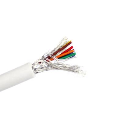 China Household Wiring 8 Core Braid Shield FEP Insulated Electrical Wire With Silicone Rubber Sheath for sale