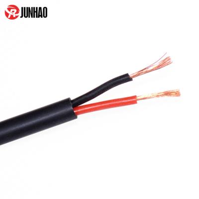 China 200 Degree Heat Resistance 2 Core Flexible Silicone Rubber Insulated 0.5mm Cu Twisted Pair Cable for sale