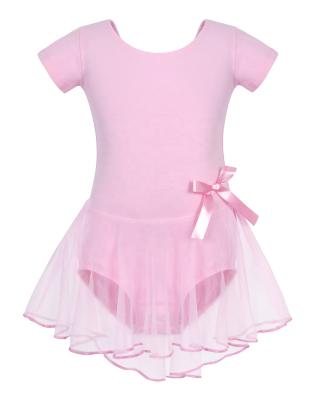 China Dresses wholesale kids pink skirt leotard ballet girls dancing dress child tutu dress kids costume girls for sale