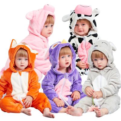 China 100% Polyester Newborn Baby Overalls Rompers Comfortable Autumn Good Quality for sale