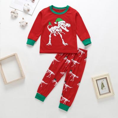 China Breathable Family Space Feeling Little Boys Pajamas Sets 100% Cotton Clothes Toddler Kids for sale