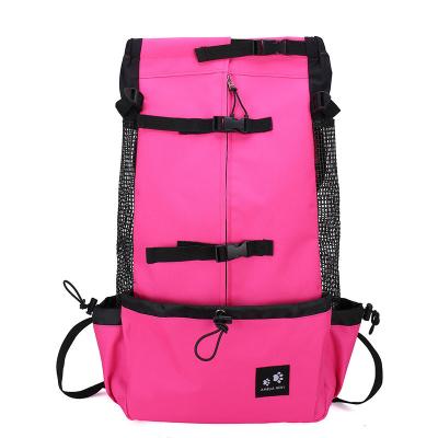 China New Style Viable Portable Dog Carrier Backpack For Small Medium Large Pets Front Facing Adjustable Pet Carrier Backpack For Hiking for sale