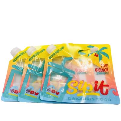 China Various Disposable Promotional Goods Using 5l Spout Stand Up Pouch Water Bag for sale