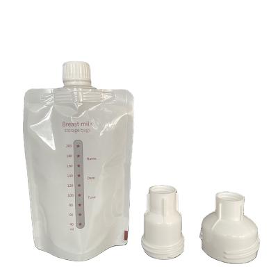 China Factory Supply Cheap Price Disposable Vacuum Breast Milk Storage Plastic Foldable Bags for sale