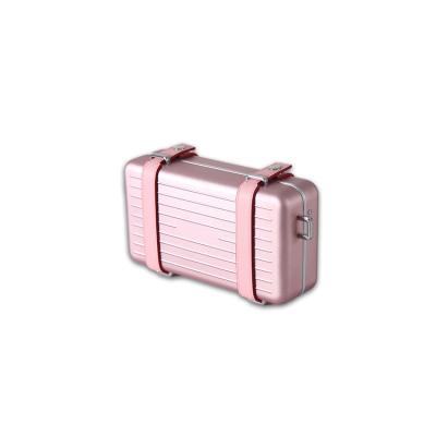 China Large Capacity Fashion Pale Pink Lady Towel Waterproof Portable Briefcase For Business Travel for sale