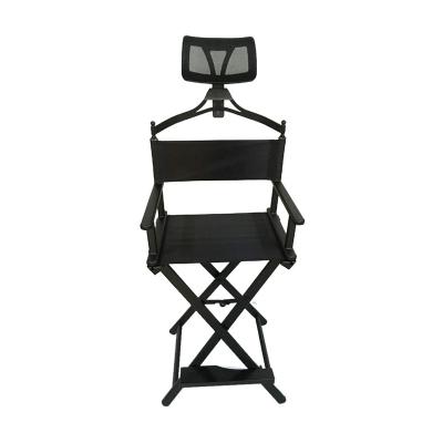 China Modern Makeup Chair Foldable Cosmetic Chair With Headrest for sale