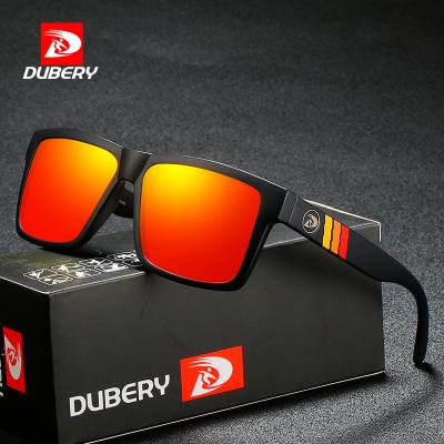 China 2022 fashion DUBERY sunglasses OFFICIAL men's luxury polarized men's sunglasses brown sunglasses gafas de sol custom made fashion vintage lifestyle for sale