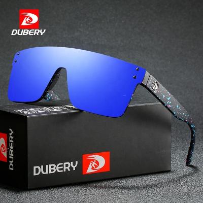 China Fashion DUBERY Sunglasses Mine Pink Trending Viper Polarized Sunglasses Men 2022 Oversized Rimless Sunglasses Fashion Shades 2023 D104 for sale