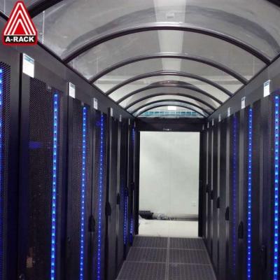 China Modular Design with Welded Cold Frames /Hot Aisle Restraint Solution for Data Center IT Cooling System Compatible with All Famous Brand Server Racks for sale