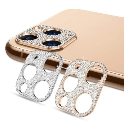 China Camera Lens Screen Explosion-proof Protector For iPhone 12 Change Bling Lens For iphone 11 pro Max Camera Lens Protector for sale