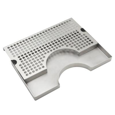 China Wholesale Viable Drip Tray For Bar Beer Tower and Stainless Steel Kegerateor for sale