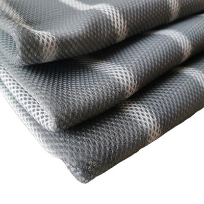 China Factory Sale Flame Retardant Polyester Mesh Fabric 3d Spacer Custom Printed Mesh Fabric For Sportswear for sale