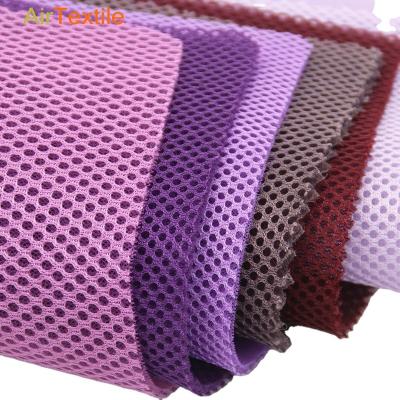 China Fire Retardant Natural And Recycled Fabric For Basketball Shirts With 3d Spacer Mesh Fabric for sale