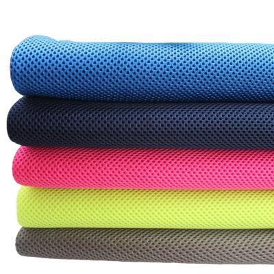 China Anti Pill 3D Spacer Sandwich Polyester Mattress Fabric Soft 100% Air Mesh Mattress Fabric for sale