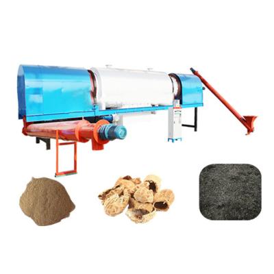 China 8mÂ ³ Energy Saving Environmental Continuous Operating Sawdust Charcoal Carbonization Furnace For Sale for sale