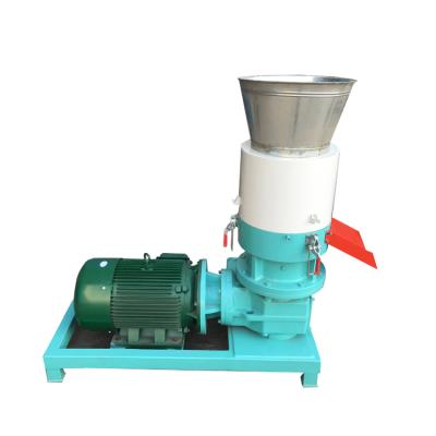 China Farms Wood Chip Mini Biomass Straw Pellet Die Flat Small Scale Wood Pellet Mill for sale