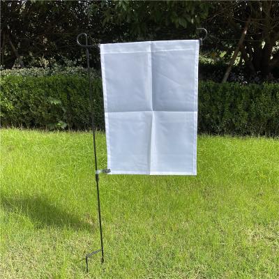 China DIY Blank 100% Polyester Beige Hanging Yard Flag Masks For Sublimation Heat Transfer And Screen Printing for sale