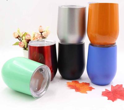 China Sustainable custom and wholesale high quality engraved vacuum insulated hot cold wine travel 304 stainless steel coffee mugs for sale