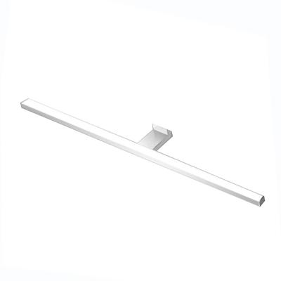 China Modern Nordic Modern 600mm Polished Wall Lamp Shell Bathroom Mirror Light Hotel Decorative Lamp 300mm ABS Chrome LED for sale