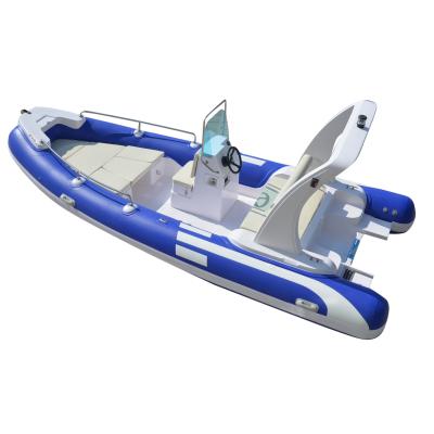 China Outboard Motor Direct Rigid Hull Warter Sports CE RIB550 HIGHFIELD STYLE Factory Supply Luxury Boat for sale