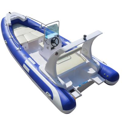 China Cheap Warter Sports With High Quality 18ft Zodiac Inflatable Boat RIB550 for sale