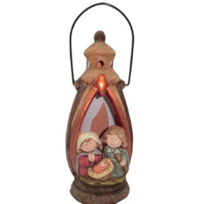 China Wholesale Cheap Decoration Resin Nativity Light Sets for sale