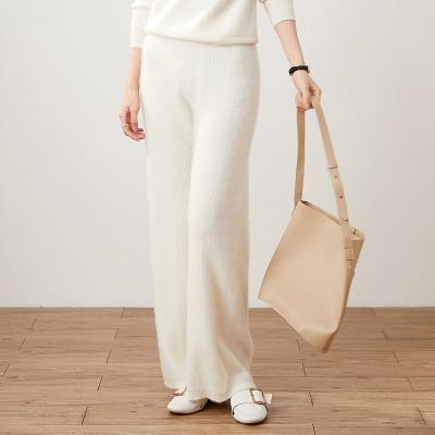 China Anti-wrinkle winter new fashion cashmere solid color long pants for lady for sale