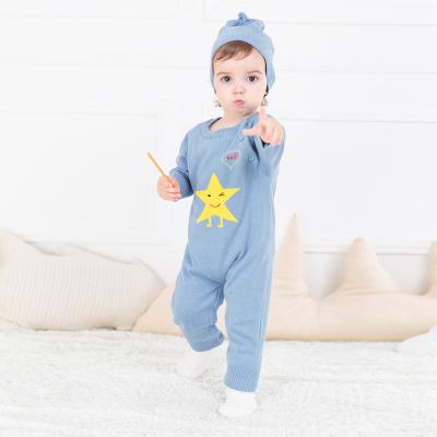 China Designer Knitted Casual Baby Clothes Long Sleeve Winter Newborn Romper Baby Romper Boy Romper Infant Toddler Sweaters For Kids for sale