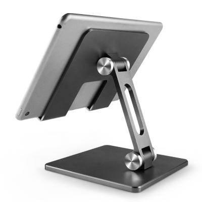 China cell phone & Adjustable Aluminum /Metal Foldable Desktop PC Stand /Tablet Tablet Holder Desk Stand for sale