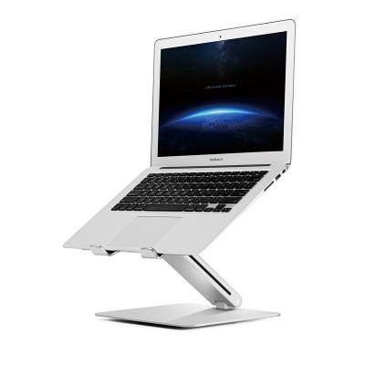 China collapsible & Height Adjustable Portable Laptop Stand Foldable Riser Notebook Stand Stand For Laptop Aluminum Alloy Computer Cooling Bracket for sale