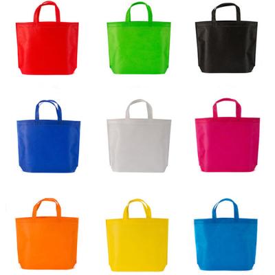 China Durable Customized Sales Durable Simply Non Woven Tote Bags No Minimum for sale