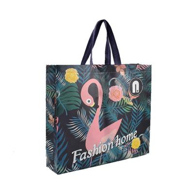 China China Factory Handled Customized Eco Friendly News PP Laminated Non Woven Shopping Bag for sale