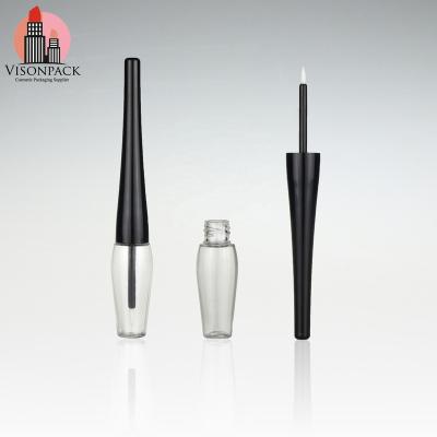 China Private Label Clear Cosmetic Containers Packaging Container Clear Eyeliner Container Packaging for sale