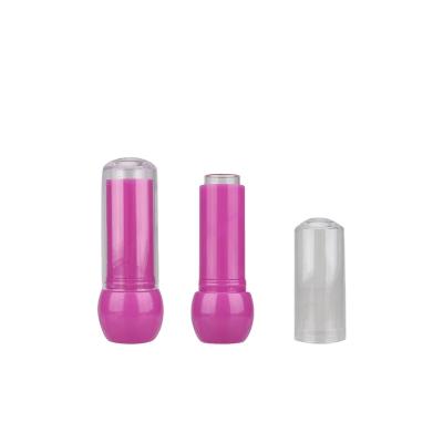 China Wholesale Cosmetic Lift Up Packaging Mini Cute Lip Balm Tube Clear Lip Balm Container Lip Balm Stick Container Empty Case Wholesale Lipstick Containers for sale