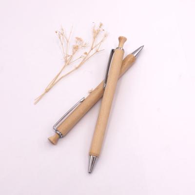 China office & Pen Professional Manufacture Cheap 0.7mm Wooden Pen Tip School Pen With Logo for sale