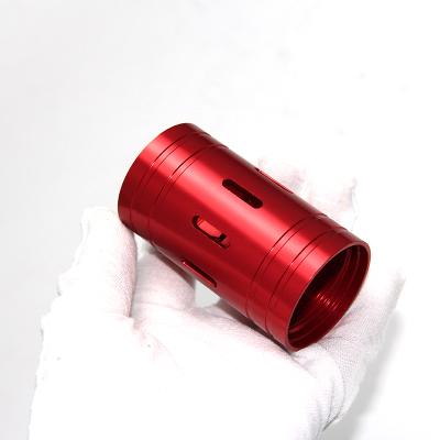 China OEM Customized Radiator FM Extrusion Enclosure Extruded Aluminum Led Housing Red Anodizing Radiator Radiator With CNC Machining Chip for sale