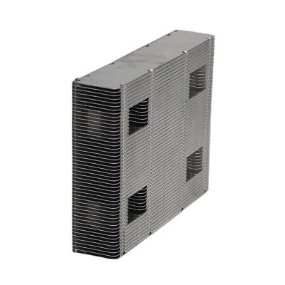 China FM OEM Customized Stamping Keyed Parts Fin Stamped Aluminum Radiator FM-SCPH-2004 for sale