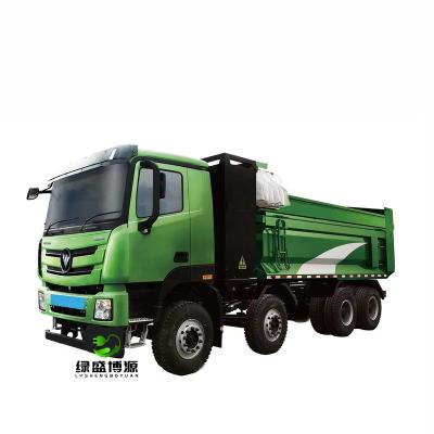 China Hot Selling Sino 8*4 450hp Cargo Hauler Clean Energy Dump Garbage Truck for sale