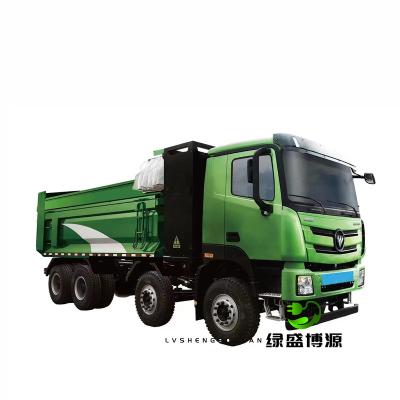 China Otherwiseew Clean Power Rear Tipping Trailer 8*4 Dump Truck For Sale < 4L for sale