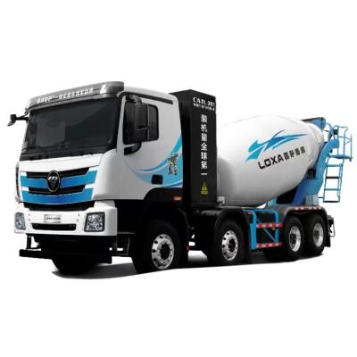 China 10 Cubic Meters Small Truck Dimensions Fully Electric Prepared Concrete Mixer Truck Dimensions For Sale 8*4 Truck Concrete Mixer for sale