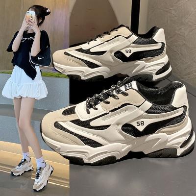 China Fashion New Style Trend Style Outdoor Sports Shoes Platform Sneakers Ladies Casual Shoes For Women for sale