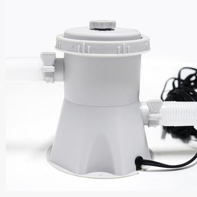 China Family Homes Summer Above Ground Pool Filter Pump - 300GPH For Water Cycle Filter Pool, With Cartridge for sale