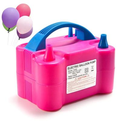 China Family Homes Rose Red 110V 600W Portable Electric Balloon Inflator, Electric Deflator Decoration Balloon Compressor for sale