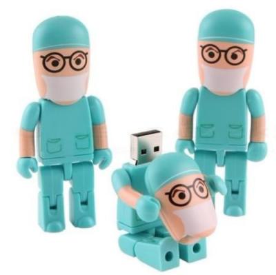 China Doctor USB Cartoon Flash Drive Stick Shaped Memory Stick 2.0 3.0 Flash Pen Drive for sale