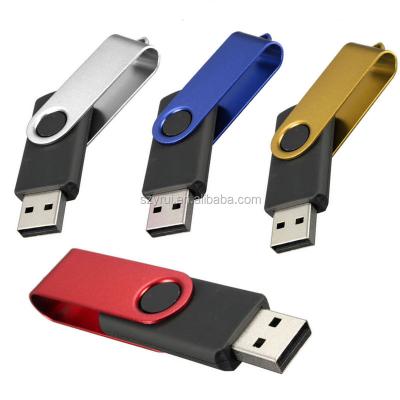 China Wholesale Alibaba best seller USB pen drive 4GB 8 GB 16 GB 32 GB colorful swivel memorias usb small flash stick for sale