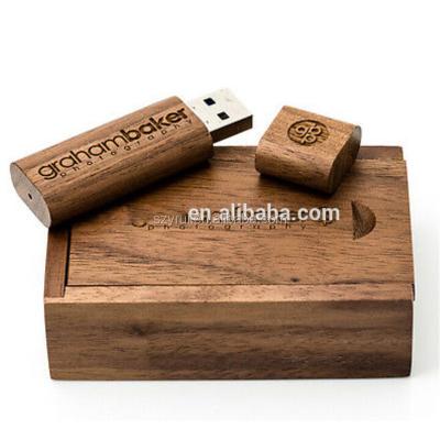 China Christmas promotional gift,custom make usb pendrive,popular bamboo wood usb for sale